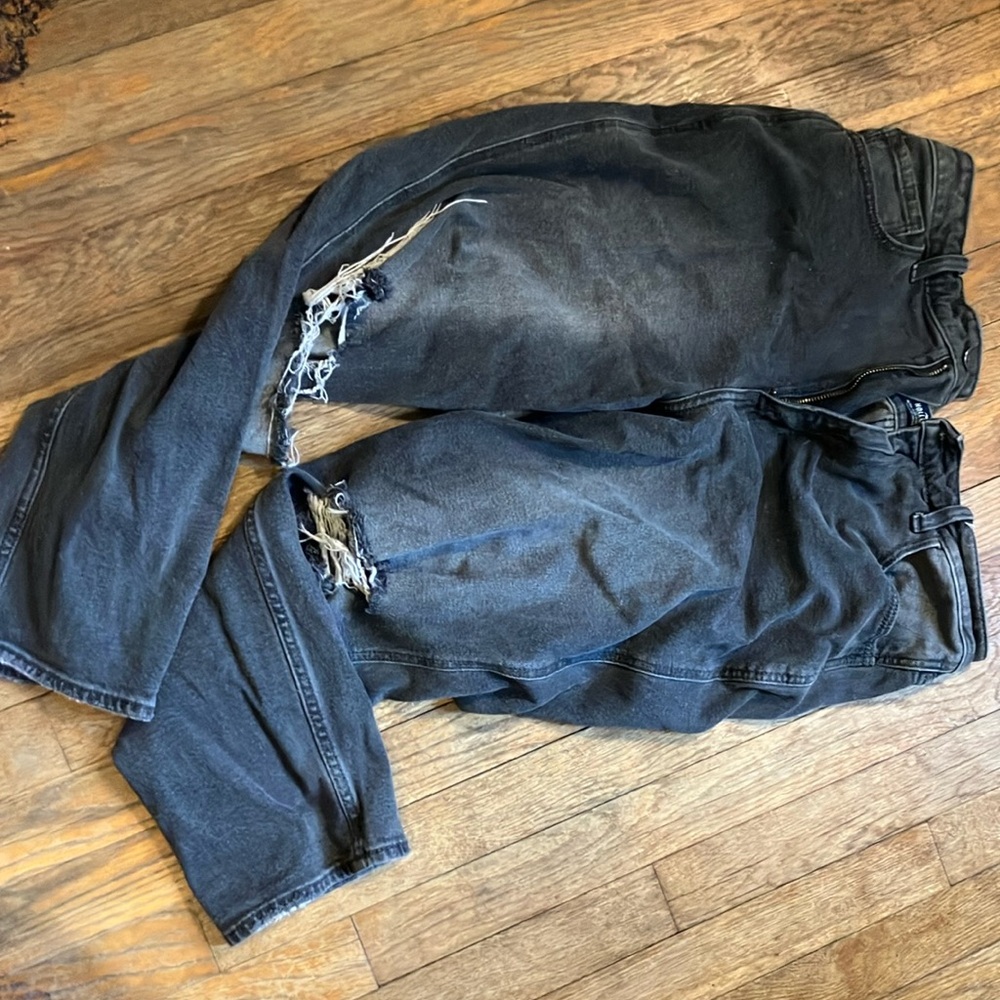 Black Hollister Jeans Size 11s